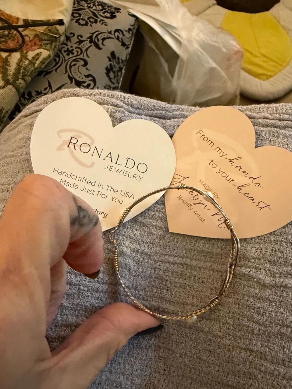 Ronaldo jewelry gold